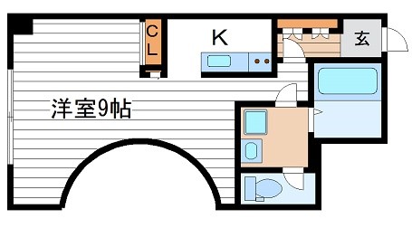 大阪府大阪市西区京町堀３丁目 間取り