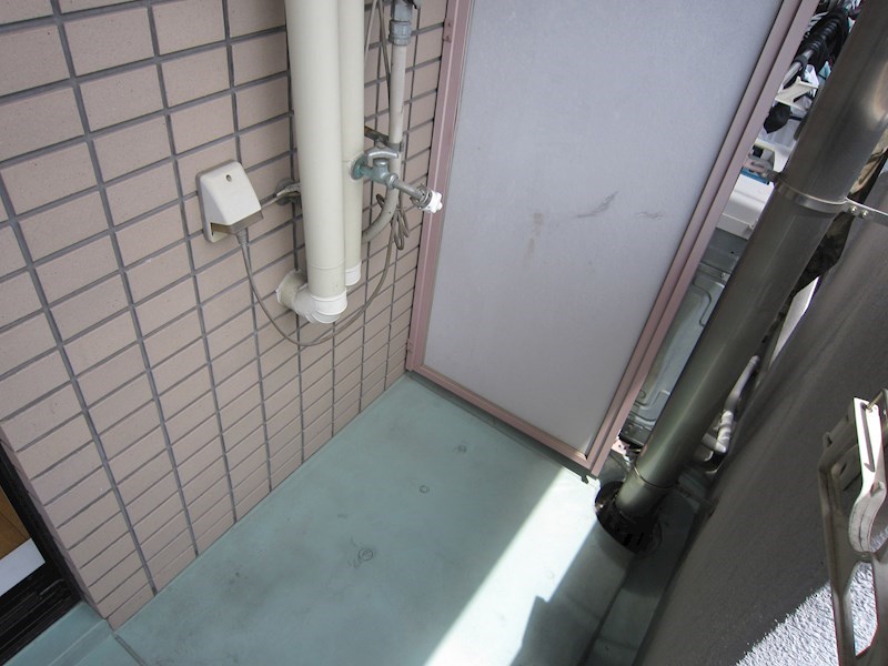 北堀江かがせビル ベランダ