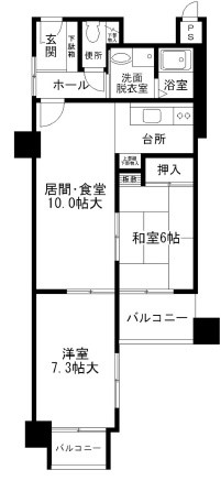 大阪府大阪市西区土佐堀２丁目 間取り