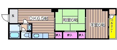 新大阪第一ダイヤモンドマンション 間取り