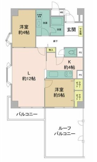 大阪府大阪市西区南堀江１丁目 間取り