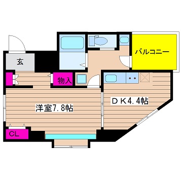 サンライフ堀江 間取り