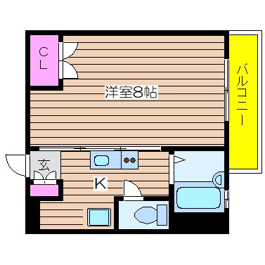 ボヌールエイワ 間取り