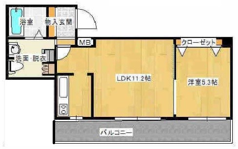 大阪府大阪市中央区淡路町４丁目 間取り