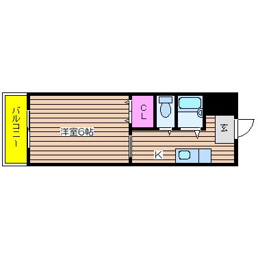 大阪府大阪市西区靱本町３丁目 間取り