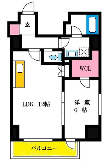 プレディアコート本町 間取り