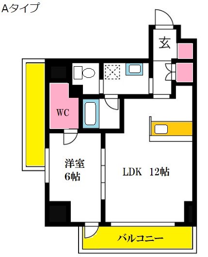 プレディアコート本町 間取り