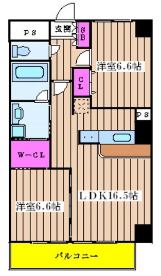 船場ミッドキューブ 間取り