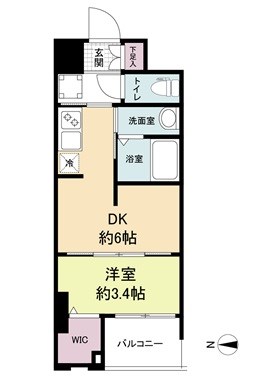 WORVE大阪本町 間取り