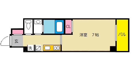 アプリーレ西本町 間取り