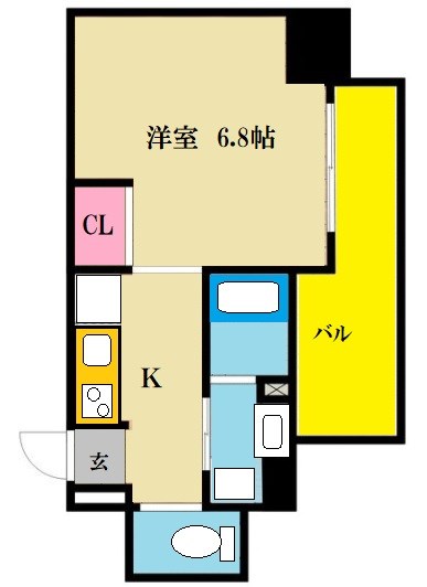 アプリーレ西本町 間取り