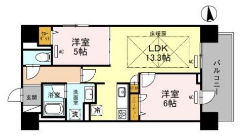 IBCレジデンスイースト 間取り