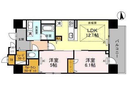 IBCレジデンスイースト 間取り