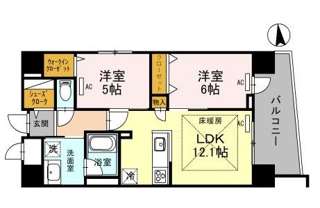 IBCレジデンスウエスト 間取り