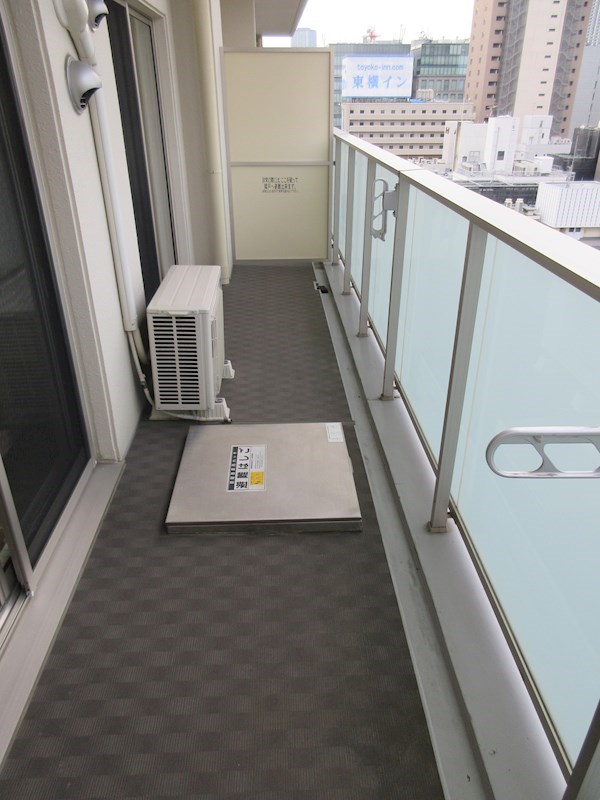 セイル淀屋橋 ベランダ