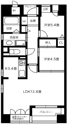 ルイシャトレ本町西 間取り