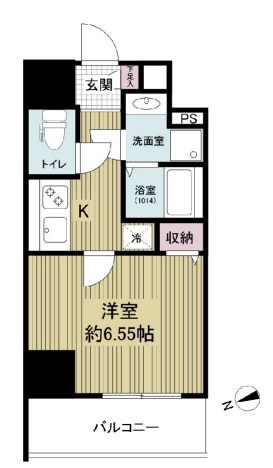 ArtizA西長堀 間取り