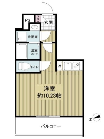 ArtizA西長堀 間取り