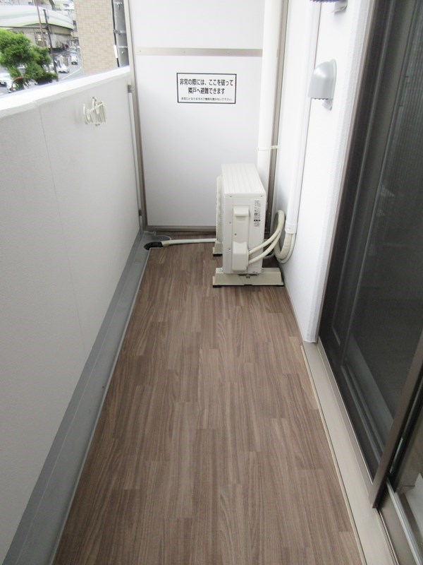 ArtizA西長堀 ベランダ