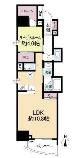 セレニテフラン本町 間取り