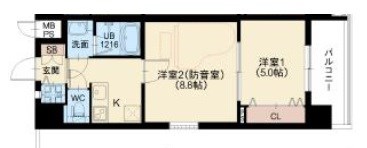 THE　MUSIC　COURT 間取り
