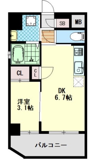 ネクストステージ本町 間取り