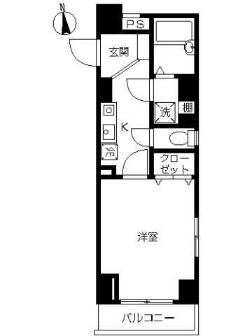 スカイコート本郷東大前壱番館 間取り