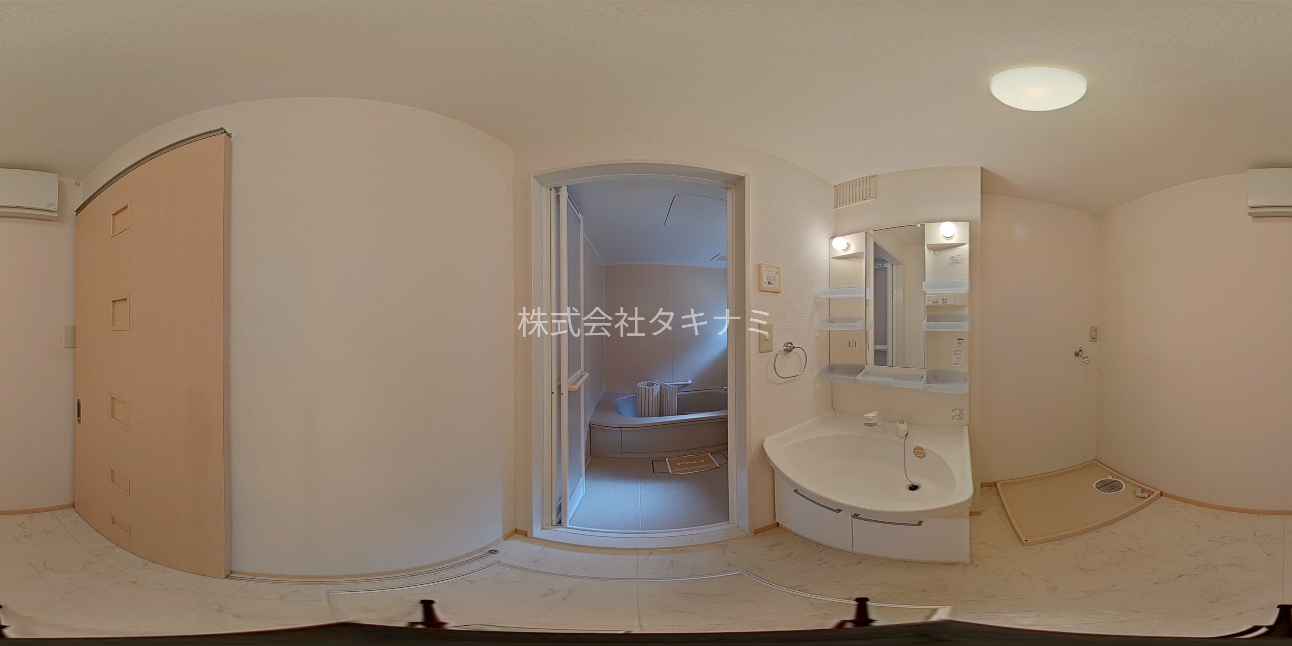サンビレッジ二の宮　A棟 洗面所