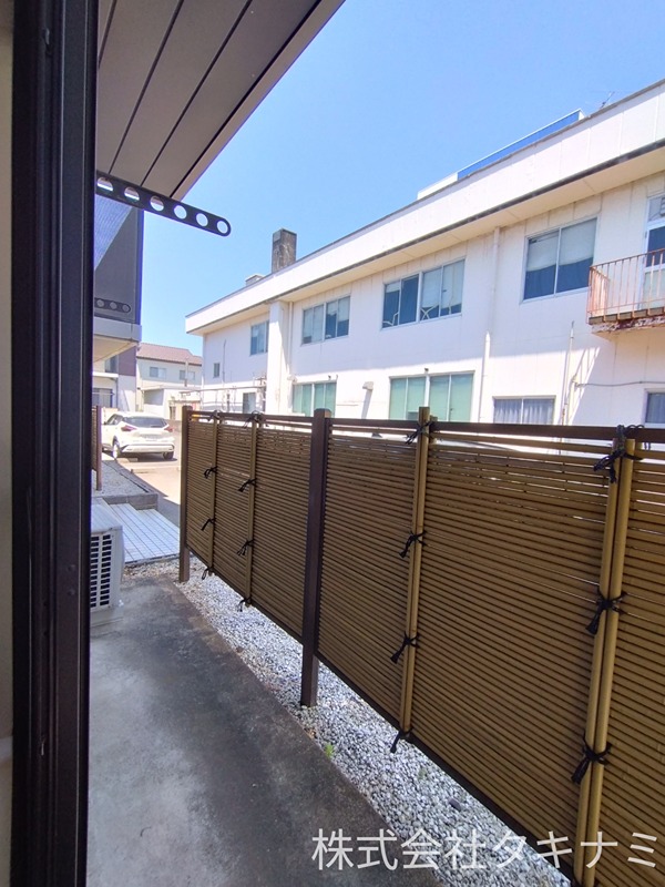 パティオ渕町　B棟 ベランダ