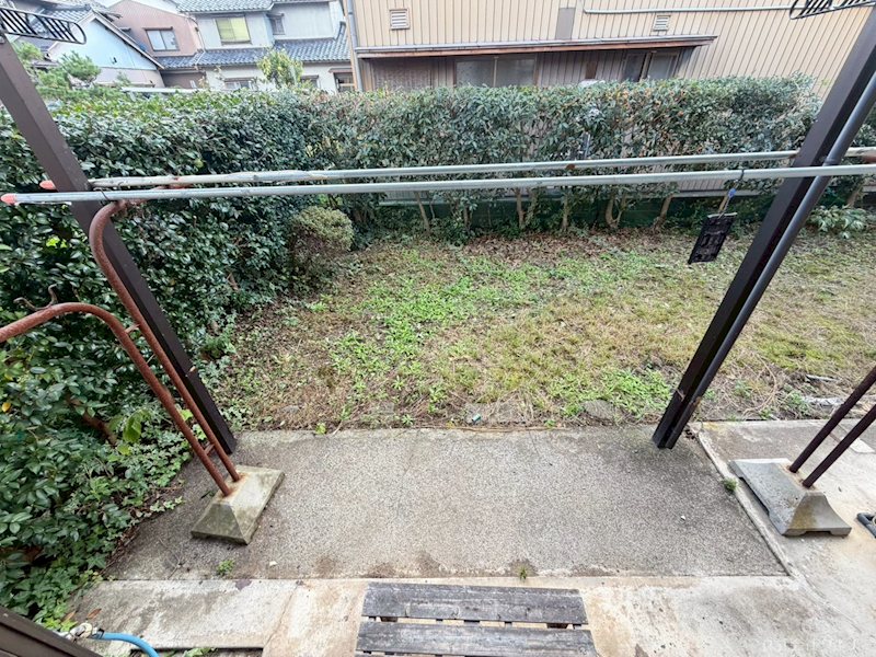 住吉町S貸家 ベランダ
