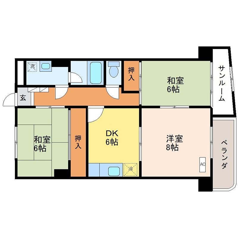 ファミール五反田 間取り