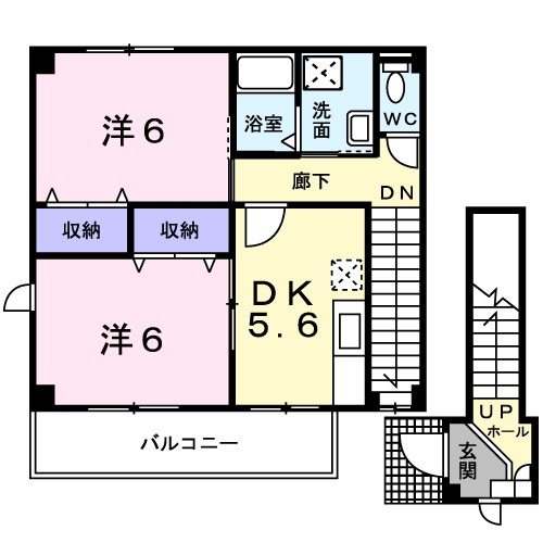エスポアール・ハイム 間取り