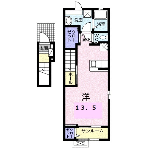 エスポワールＡ 間取り