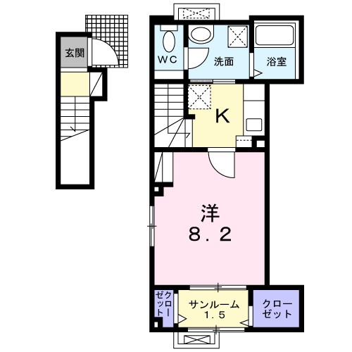ＷｉｎｇｓＢ 間取り