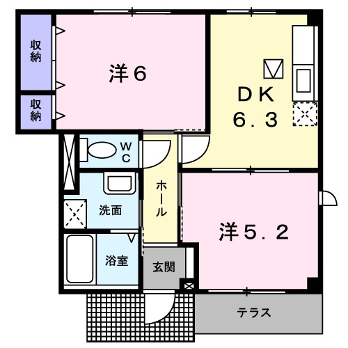 ビアンメゾン 間取り