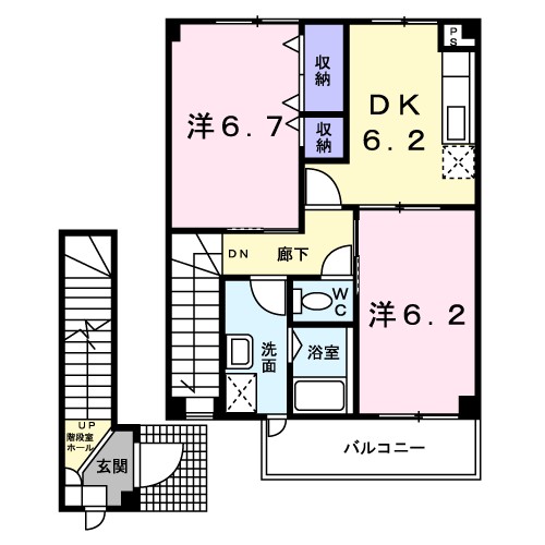 あじさい　Ⅱ 間取り