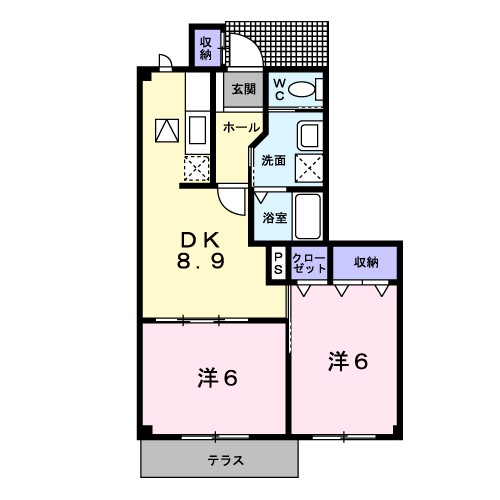 エルガーデンⅡ 間取り