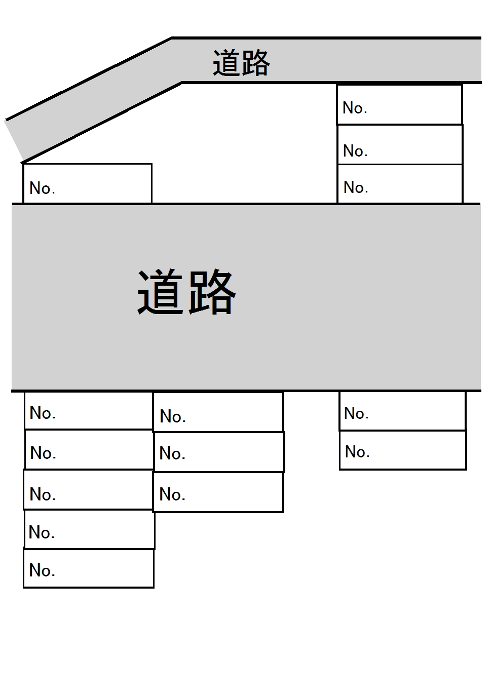 豊成第二駐車場 間取り