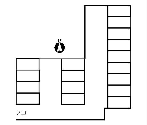 向原２丁目駐車場 間取り
