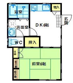 松本様貸家 間取り