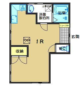 山下様貸家B号 間取り