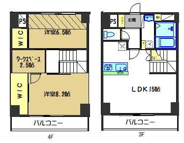 RURBAN　HASHIMOTO 間取り図