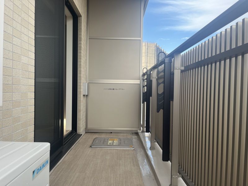 ONE ROOF RESIDENCE KIBA WEST ベランダ