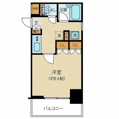 プレール・ドゥーク八丁堀 間取り