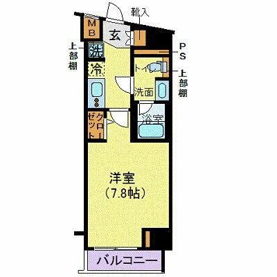 メイクスデザイン門前仲町Ⅱ 間取り