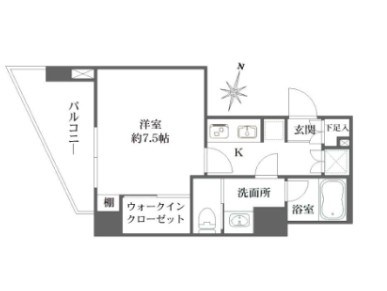 WHARF森下 間取り