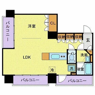 フロリスオーランティウム３ 間取り