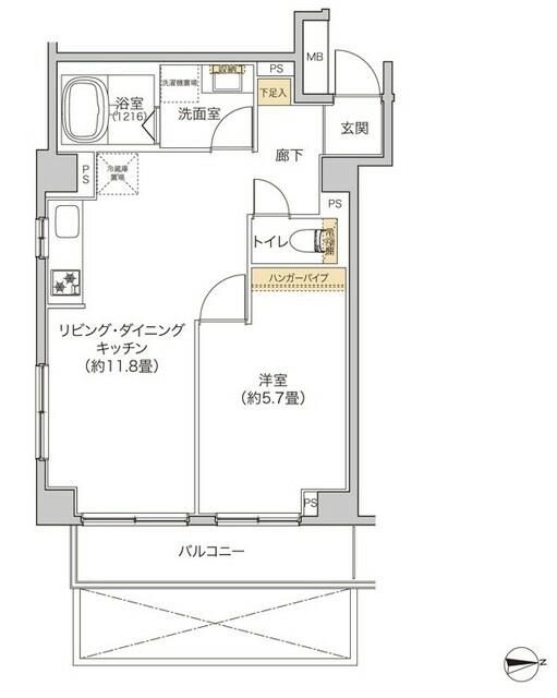 タイズ住吉 間取り