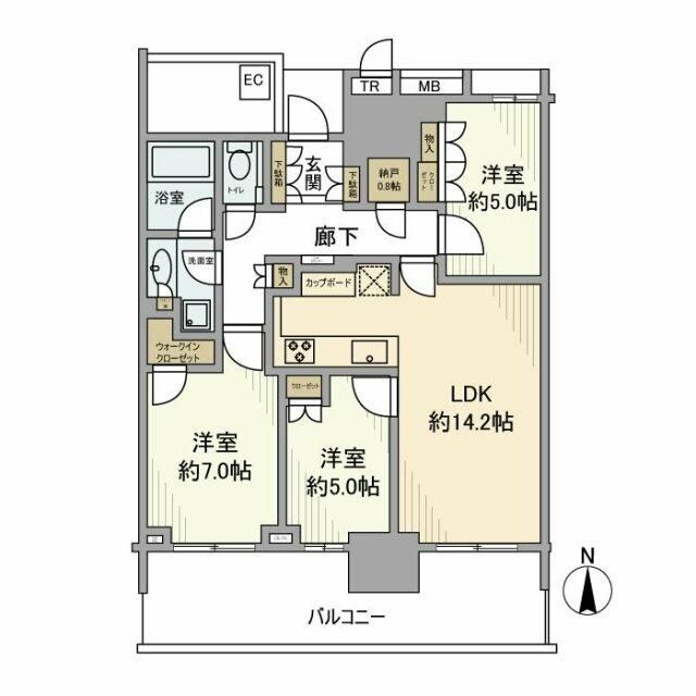 ベイズタワー＆ガーデン 間取り