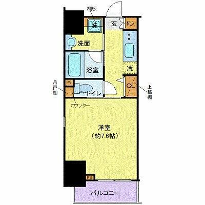 クレイシア門前仲町 間取り